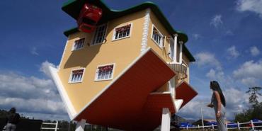 Conoce la casa que está al revés en Guatavita